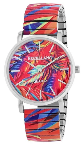 Excellanc Quarzuhr 1700060 Edelstahlzugband, D 36 mm in rosegold von Excellanc