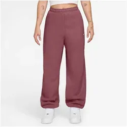Nike Sportswear Sporthose W NK STDO FLC MW HR OS CFF PNT