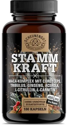 STAMMKRAFT® Maca Kapseln hochdosiert