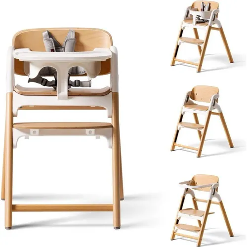 Momcozy Elektrische Milchpumpe DinerPal Hochstuhl, 1-tlg. Weiß