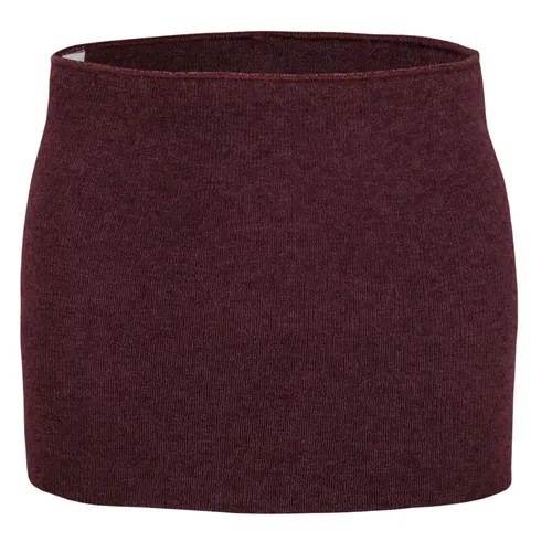 wobera NATUR Nierenwärmer Wolle/Seide starken Ausführung in rot von wobera NATUR