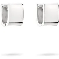 Liebeskind Berlin Paar Creolen - Edelstahl Creolen mit IP-Ionen Plattierung, perfekt für modebewusste Frauen. Kompakte Maße und sicherer Klappverschluss für täglichen Tragekomfort.