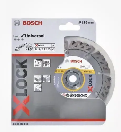 BOSCH Ø 115mm X-LOCK Trennscheibe Best for Universal