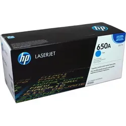 HP Toner CE271A 650A - Cyan, Originalmaterial für bis zu 15.000 A4-Seiten, kompatibel mit HP Color LaserJet Enterprise Druckern