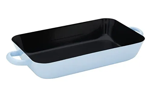 Riess Emaille Auflaufform Bratpfanne 33x20 cm von Riess