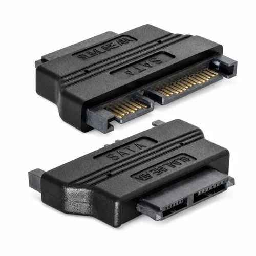 D32 SATA 22-Pin auf Slim SATA 13-Pin Adapter für DVD/CD Laufwerk, 5V Adapter PC