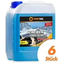 FRONTTOOL Scheibenreiniger Frostschutz Konzentrat 6x5L