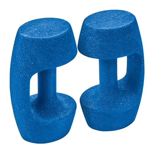 BECO Hanteln Aquafitness BEbell – Ergonomische Aqua-Kurzhanteln für Wassergymnastik