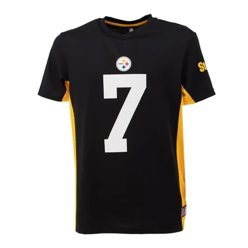 Fanatics NFL Trikot T-Shirt Pittsburgh Steelers Roethlisberger Nr 7 MPS6577DB L