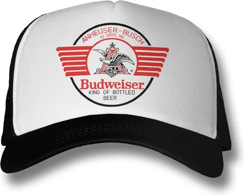 Budweiser Bear & Claw Trucker Cap Schwarz-Weiß