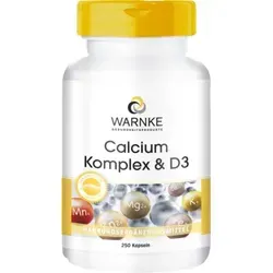 CALCIUM KOMPLEX & D Kapseln 250 St von Warnke Vitalstoffe GmbH