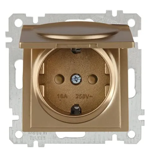 Steckdosen Gold von Mutlusan