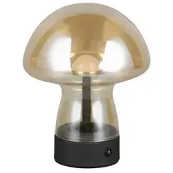 Reality Leuchten Tischleuchte DOOLEY amber 14x18 cm