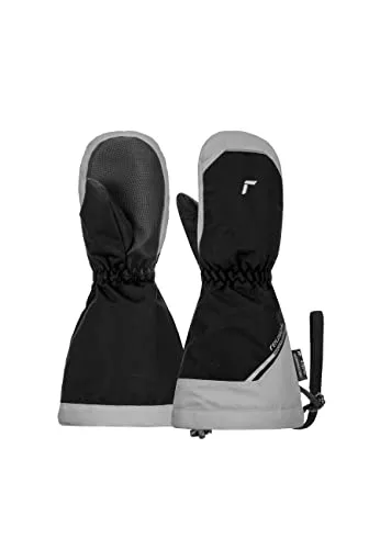 Reusch Kinder Wes R-TEX XT Handschuhe - Größe XS, schwarz - Wetterfeste und warm gefütterte Fäustlinge, ideal für kleine Schneeliebhaber:innen, die auch bei Kälte aktiv sein möchten.