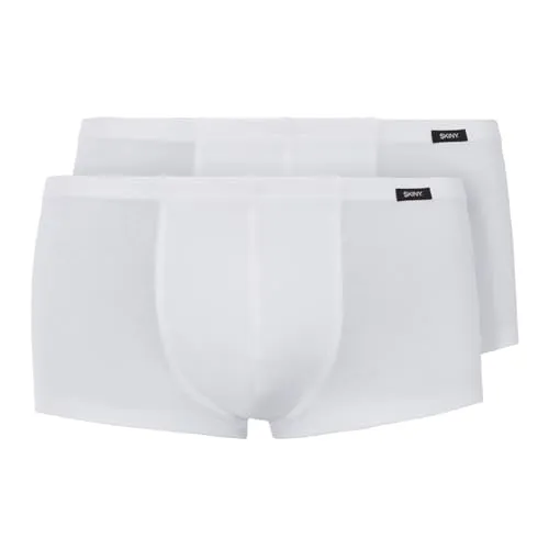 Skiny Herren Pant 2er Pack Cotton Advantage Boxershorts, Weiß, XL - Herren-Slips im Doppelpack, aus weicher Baumwolle mit Elasthan für optimalen Tragekomfort und perfekte Passform.