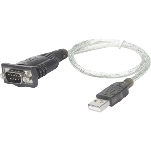 Manhattan USB 1.1 Adapter [1x D-SUB-Stecker 9pol. - 1x USB 1.1 Stecker A] 45.00cm vergoldete Steckkontakte