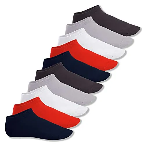 Footstar EVERYDAY! 10 Paar Damen & Herren Sneaker Socken - Metropolis 35-38