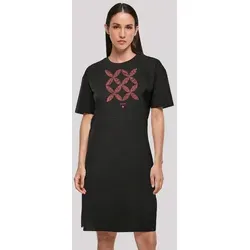 Produktbild F4NT4STIC Shirtkleid Blumenmuster Coral Print schwarz XS