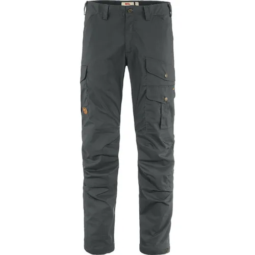 Fjällräven Herren Vidda Pro Lite Hosen, Dark Grey, 56/S - Wanderhosen für Herren mit Regular Fit, schmal zulaufendem Bein und extra Komfort – perfekt für Outdoor-Abenteuer in der Natur.