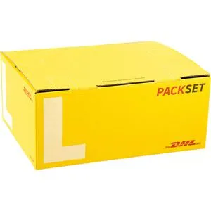 DeutschePost Faltkartons PACKSET Gr. L, gelb