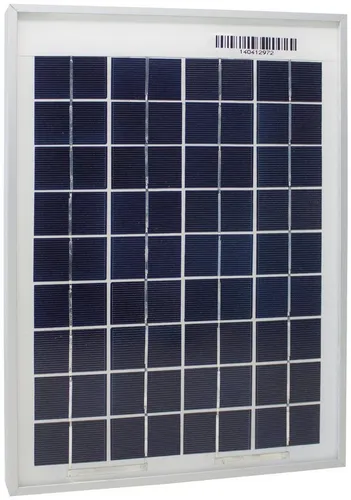 Phaesun Sun Plus 10 Polykristallines Solarmodul 10 Wp 12V - Solarpanele mit kratzfestem Design, ideal für industrielle und private Anwendungen. Die doppelte Rahmung aus Aluminium sorgt für Langlebigkeit und einfache Installation.