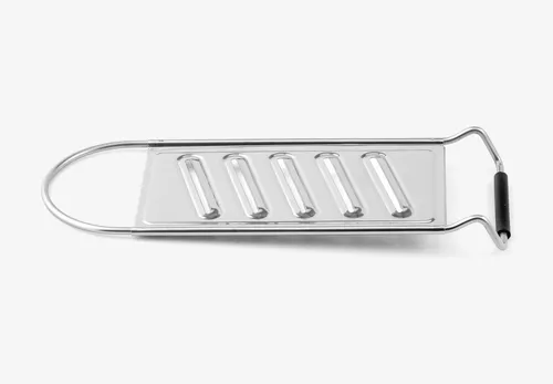 Karl Weis Gurkenhobel Edelstahl - Reiben - Hochwertiger Gurkenhobel aus Edelstahl, spülmaschinenfest und ideal für präzises Schneiden von Gemüse, made in Germany.