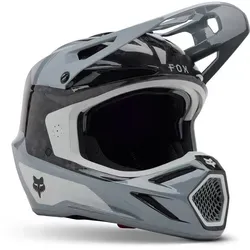 FOX V3 RS Infinite MIPS Motocross Helm, grau, Größe XS für Männer - Motorradhelm mit MIPS® Integra für optimalen Aufprallschutz und verbesserte Kühlung durch strategisch platzierte Abluftöffnungen.