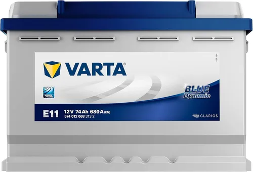 Varta Blue Dynamic Autobatterie 74Ah 680A 12V E11 Nassbatterie 278x175x190mm