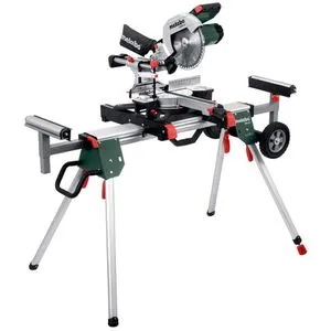 Metabo 691214000 Kappsäge 254mm 30mm 1450W - Kompakte Kapp- und Gehrungssäge für präzise Schnitte mit LED-Schattenlinie. Ideal für mobile Anwendungen und einfache Handhabung.