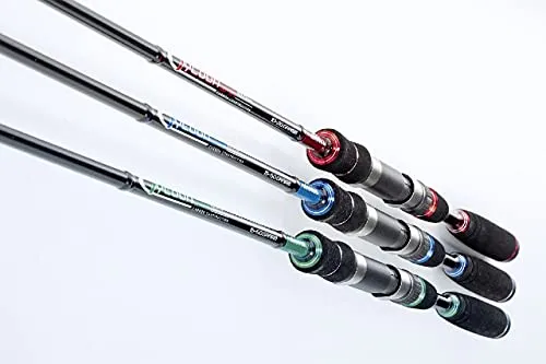 JENZI Tycoon Spin LXP 15-50g 2,10 m - Hochwertige Angelrute - Angelruten, ideal für präzises Spinnfischen mit einem Gewicht von nur 149 g und einem komfortablen EVA-Griff für lange Angeltage.