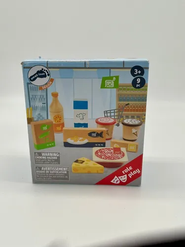 Gefrier- und Kühlwaren-Set 9 Teile Holz von small foot