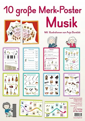 große Merk-Poster Musik 10