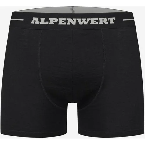 Alpenwert Boxershorts Herren aus 100% Merinowolle – atmungsaktiv & komfortabel