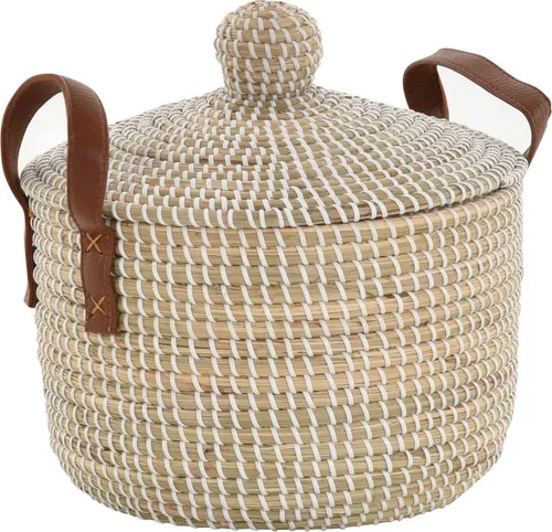 Wäschekörbe Beige von Krines Home