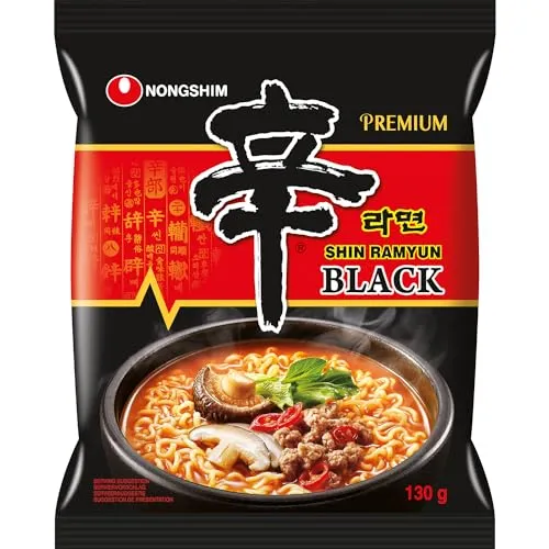 Nongshim Shin Ramyun Black Fertiggericht, 20 Stück von Nongshim
