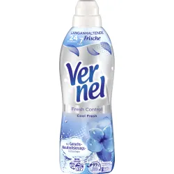 Henkel AG & Co. KGaA Vernel Fresh Control Cool Fresh Weichspüler, 37 WL, Sensitive Wäschepflege mit zartem Duft , 814 ml - Flasche V37CF