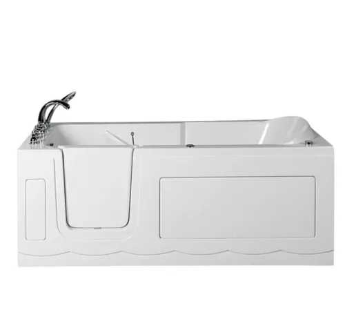 DEKO VERTRIEB BAYERN Luxus Whirlpool Seniorenbadewanne 150x75 cm