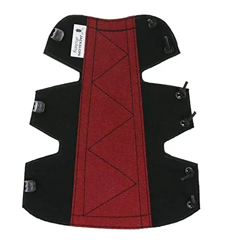 Jackalope Armschutz Classic I – Farbe: Red Beryl von JACKALOPE Archery