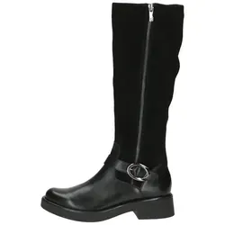 CAPRICE Stiefel Leder für Damen, Gr. 39, schwarz - Wanderschuhe mit CAP BlueGrip Technologie für hervorragende Traktion und CAP Airmotion-Technologie für angenehmes Fußklima. Ideal für stilvolle Outdoor-Abenteuer!