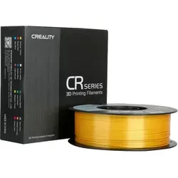 Creality Silk Gold PLA Filament 1.75 mm - 1000 g - Hochwertiges Creality Silk Gold PLA Filament für 3D-Drucker. Mit glänzender Oberfläche und einfacher Handhabung ideal für kreative Projekte.