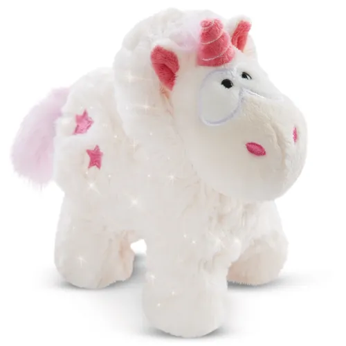 NICI Plüsch Einhorn Theodor im Schneeanzug 13cm, GRÜN