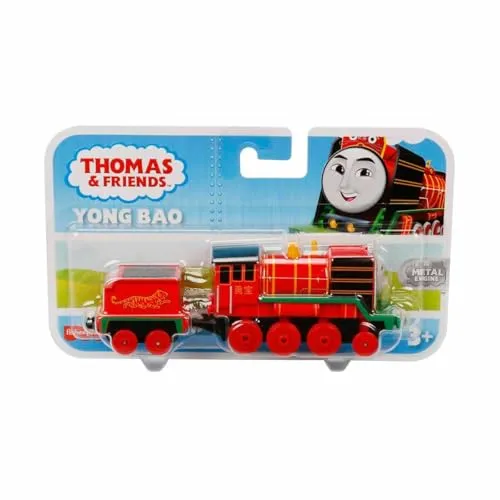 Thomas & Friends Trackmaster Yong Bao Großer Metallischer Spielzeugzug für Kinder ab 3 Jahren (HHN39)