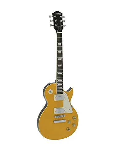 DIMAVERY LP-800 E-Gitarre Goldtop von Dimavery