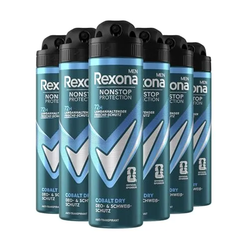 Rexona Men Cobalt Dry Deospray 6x150 ml von Rexona