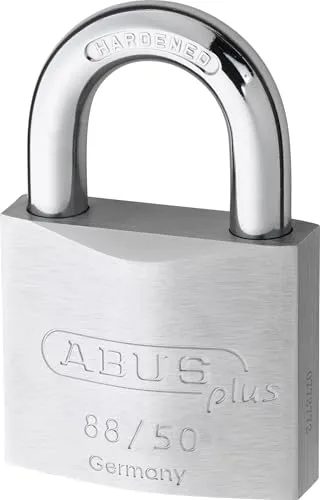 Abus - 88/50 50mm Messing Vorhängeschloss Carded - ABU8850C