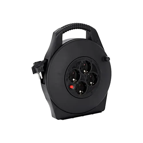 Adam Hall Cables 3 STAR CD 10 PWR Strom Kabeltrommel 4-Fach Schuko, 10m