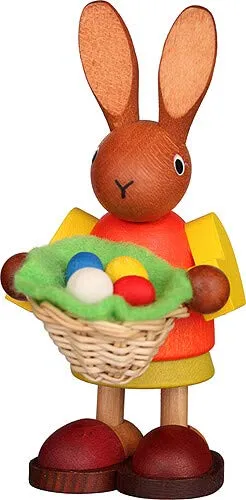 Christian Ulbricht Häsin mit Osternest - 8,5 cm