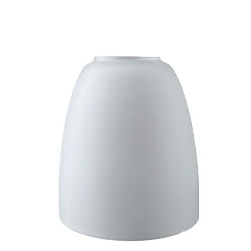 Lampenglas Ersatzglas opal weiß matt Glasschirm Ø 83mm Höhe 93mm E14 Casa 453
