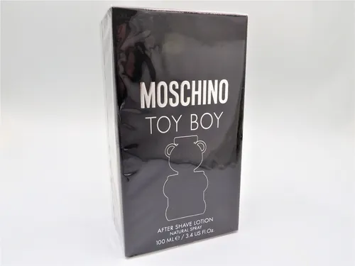 Moschino Toy Boy Aftershave Lotion 100 ml - After Shave, erfrischende Lotion mit einzigartigem Duft für einen maskulinen Auftritt und gepflegte Haut.