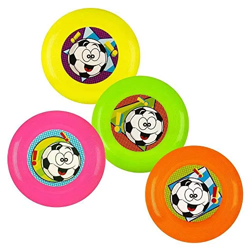 Mini-Frisbees Piñata-Spielzeug 4 Stück bunt 9 cm - Multicolore